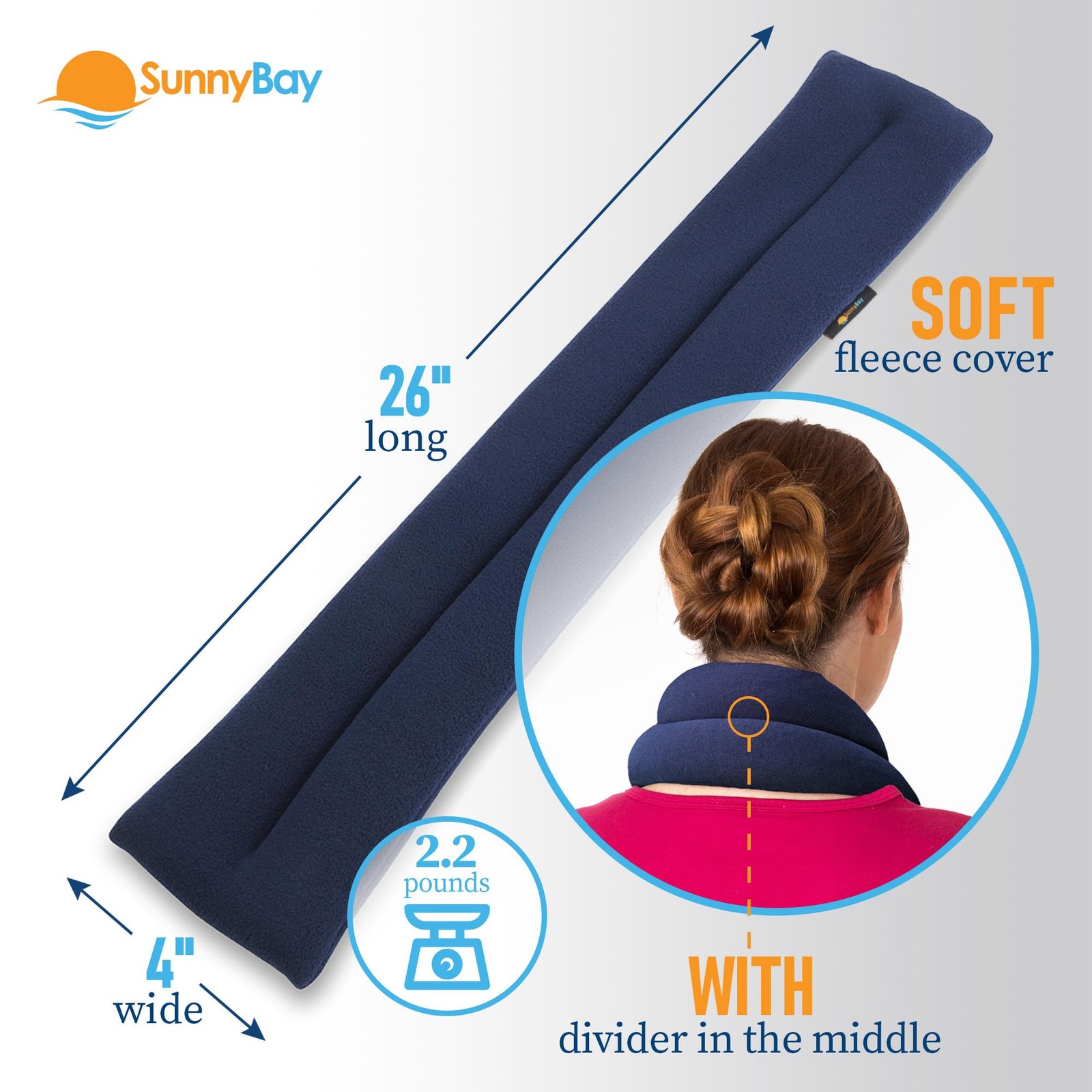 Microwavable Heating Pads, Microwavable Moist Heated Neck and Shoulder Wrap, ...