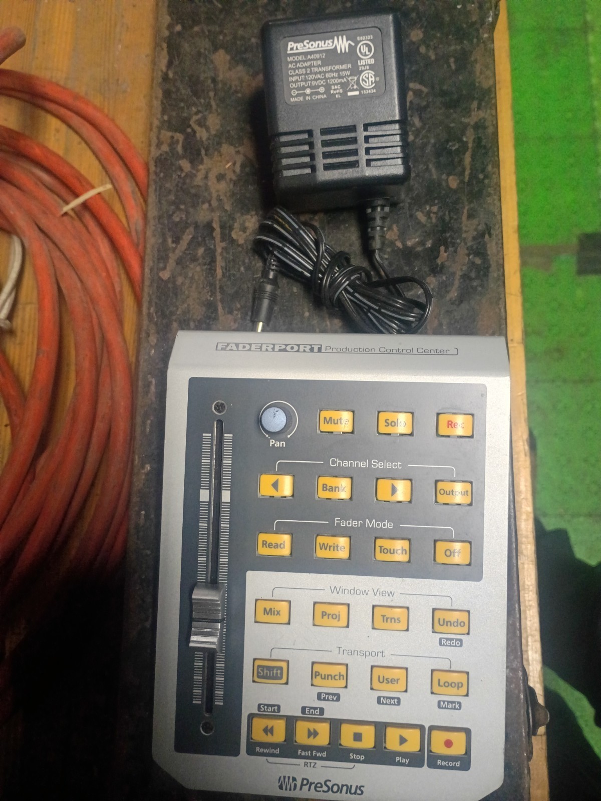 PreSonus Faderport Production Control Center Power Supply USB