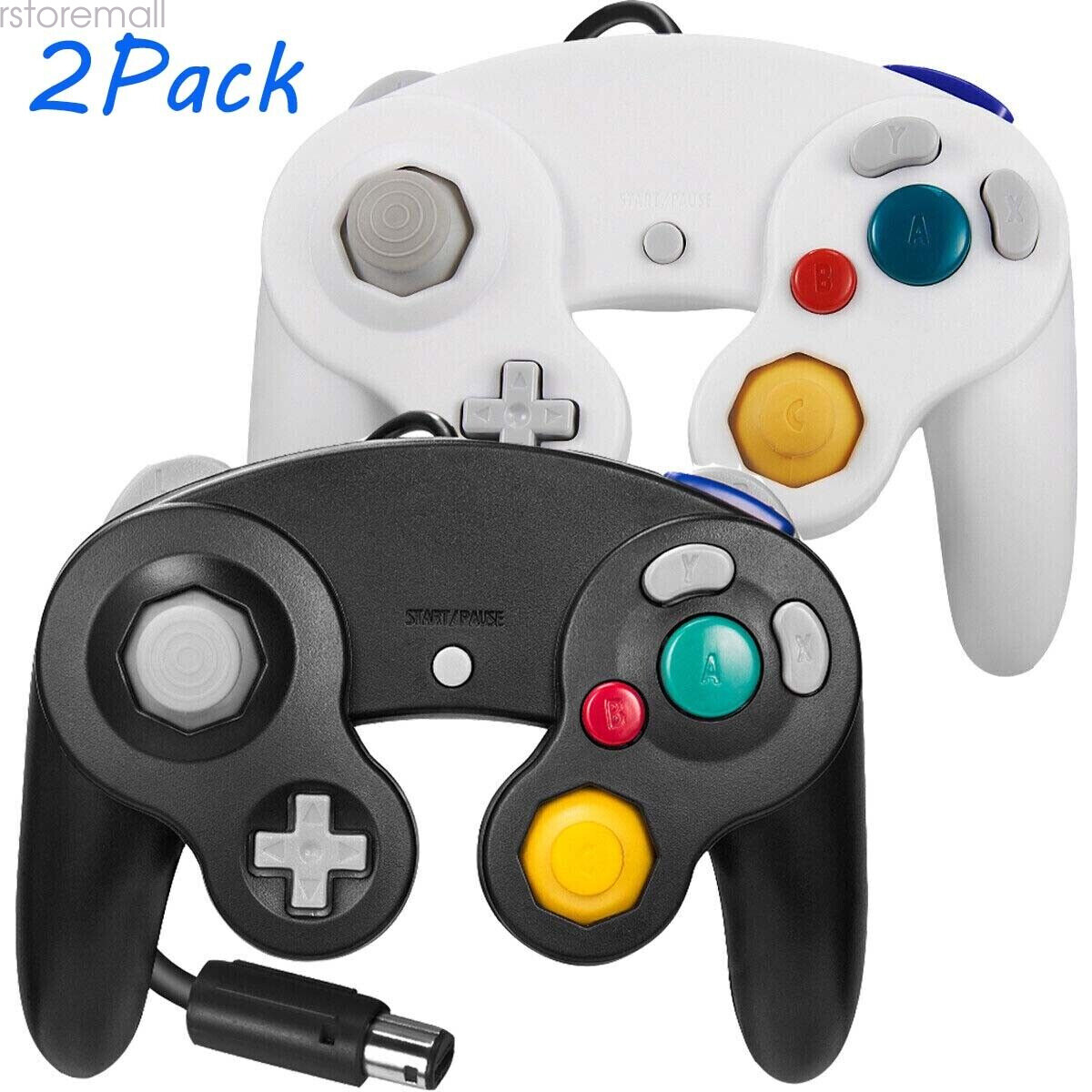 2Packs Wired NGC Gamepad Controllers GC For Nintendo GameCube GC