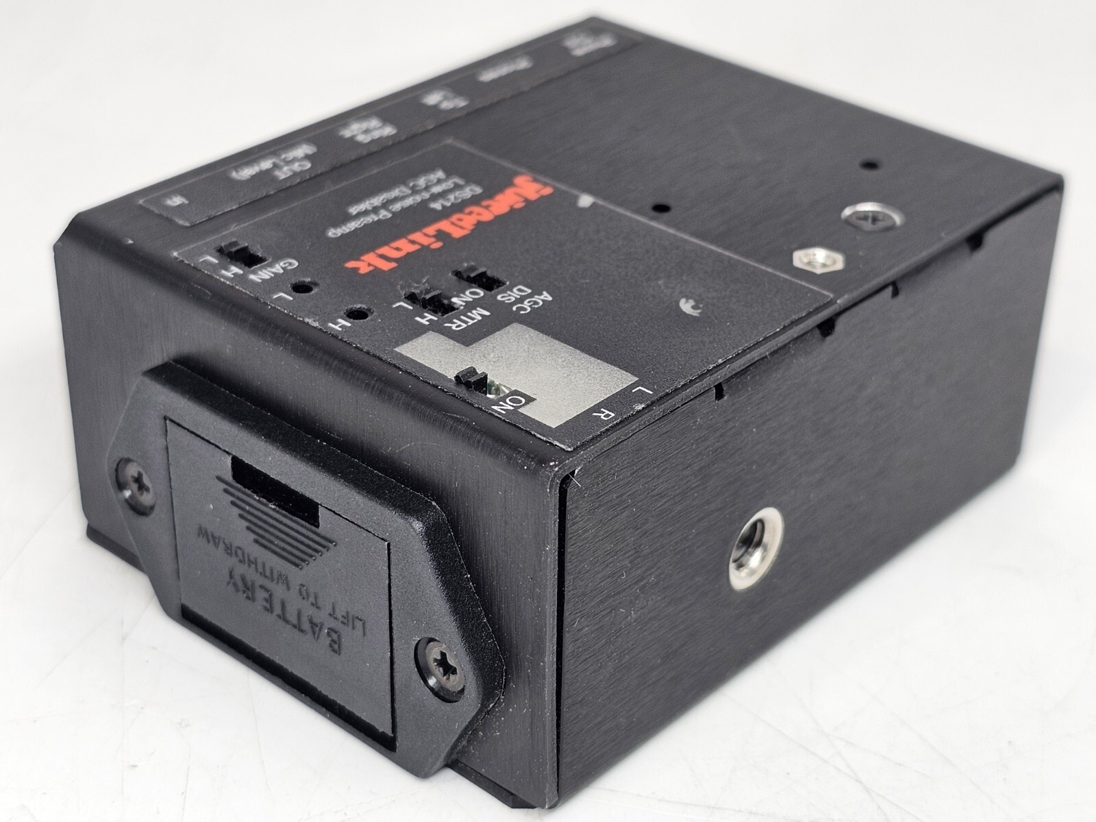 juicedLink DS214 LOW NOISE Camera Mountable Mixer Preamp Ultra Portable