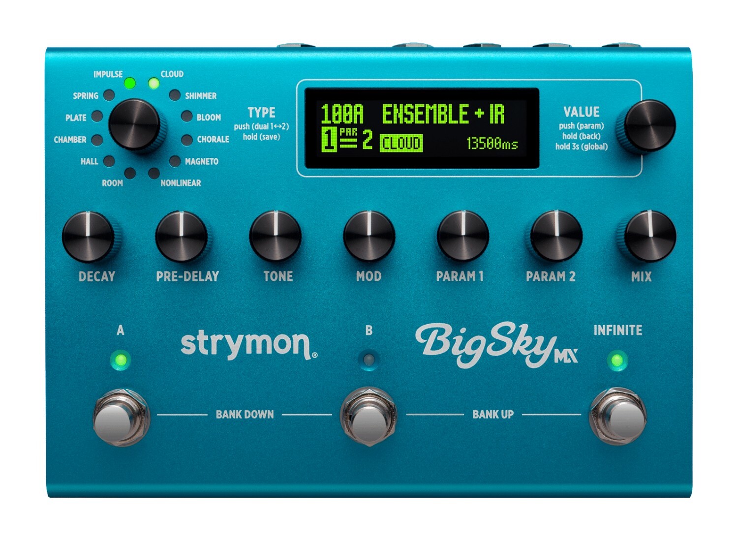 Strymon BigSky MX Reverb, BRAND NEW WITH WARRANTY! FREE SHIPPING IN THE U.S.!