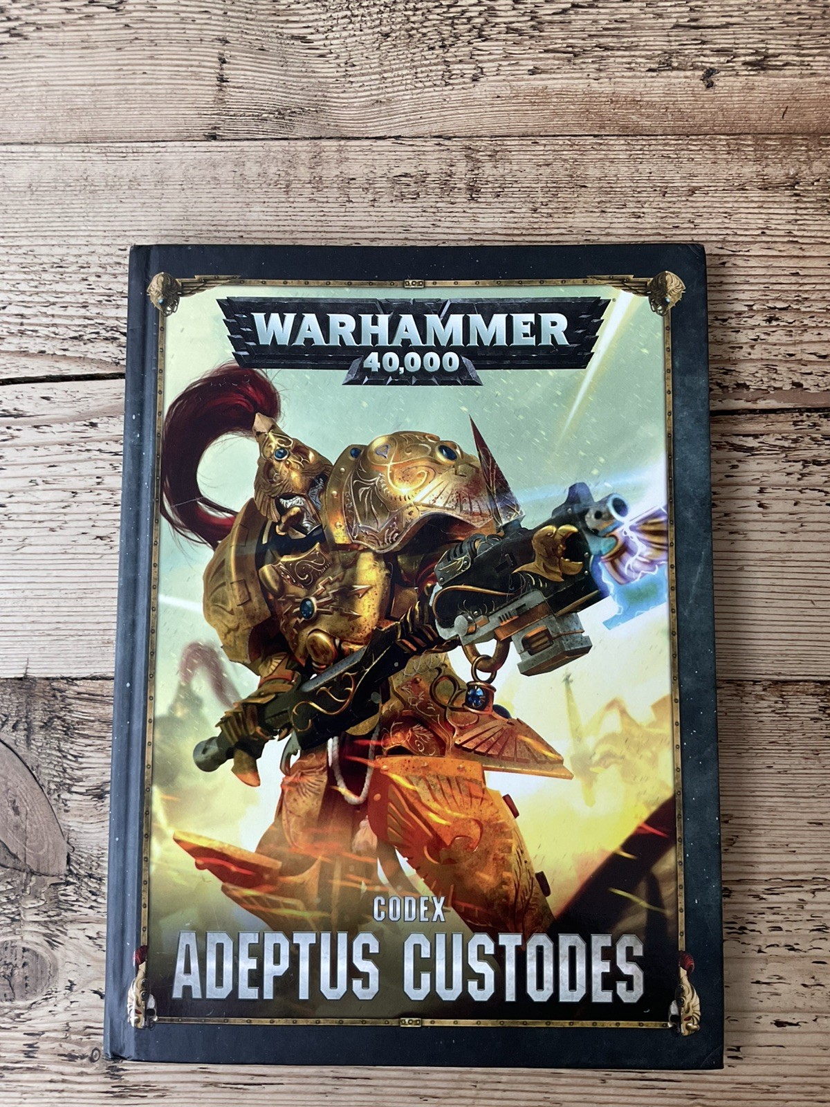 Warhammer 40k Adeptus Custodes Codex - Hardback