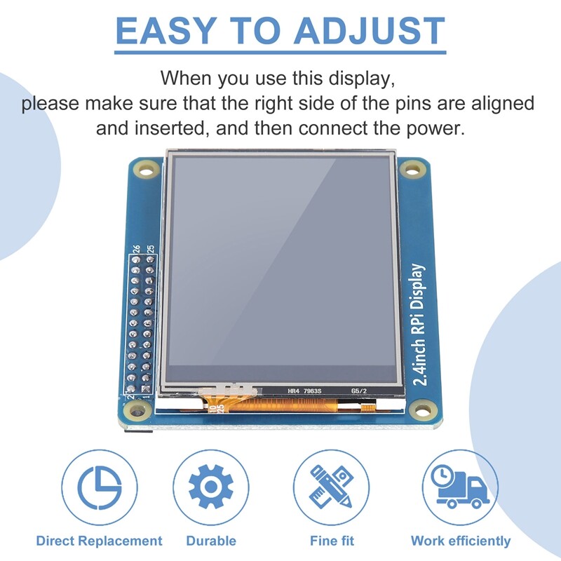 2.4 Screen Display for 4B/3B+/3B/3A+/Zero W LCD Screen 320X240 Disp2956-