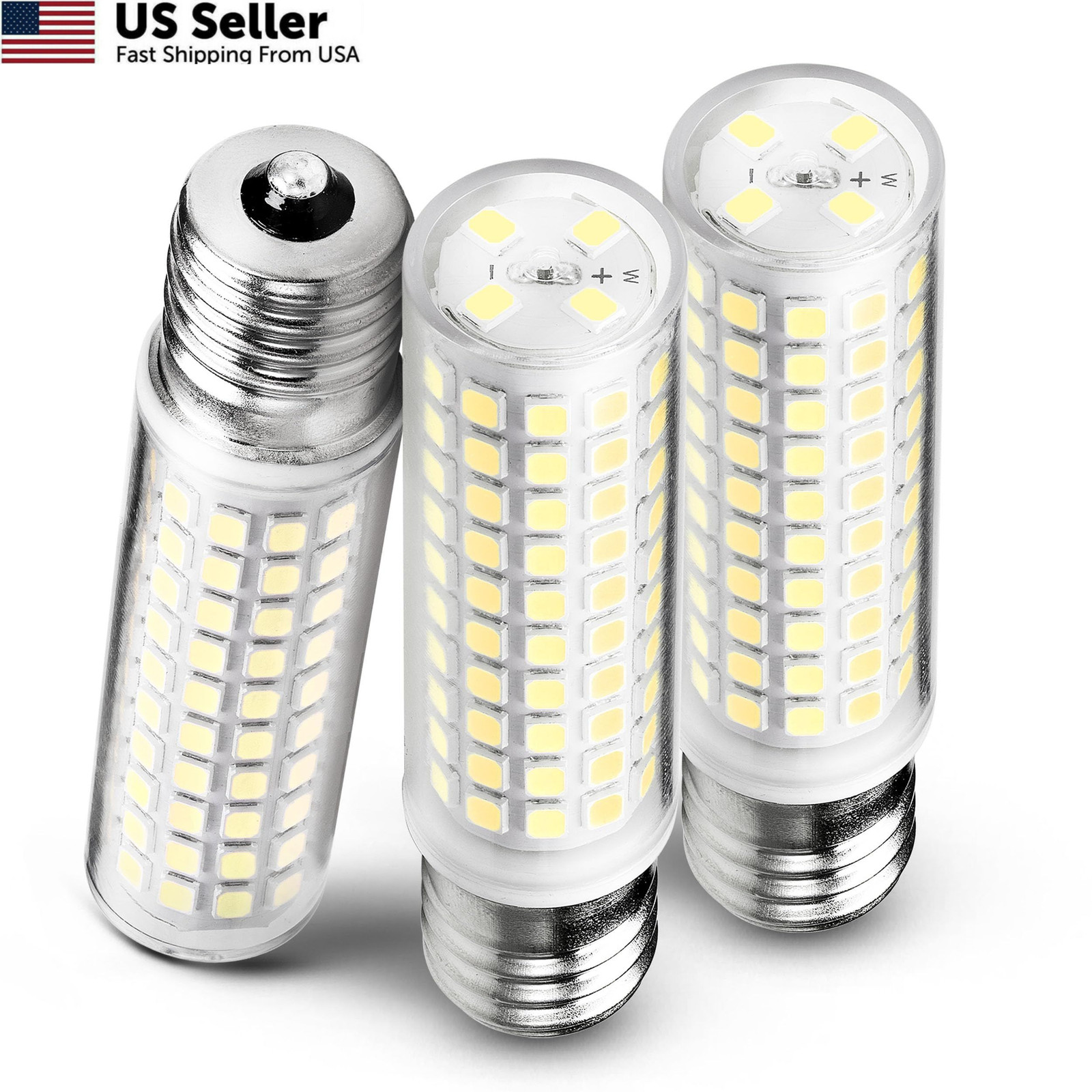 Heifymi E17 LED Light Bulb 10 Watt Equivalent 100W E17, 6000k Daylight White