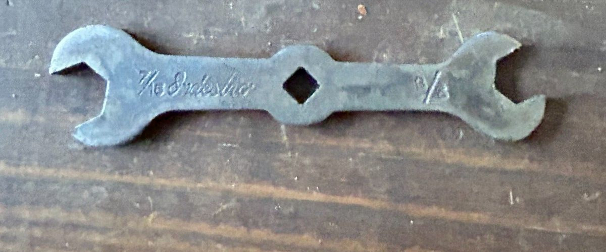 Vintage Indestro 7/16" & 3/8" Wrench