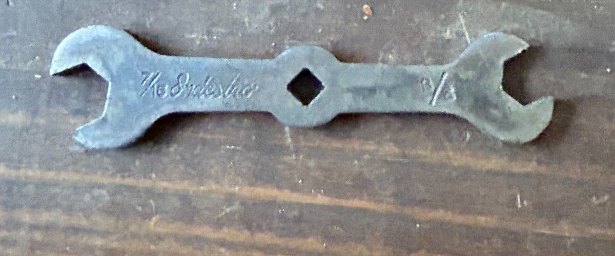 Vintage Indestro 7/16" & 3/8" Wrench
