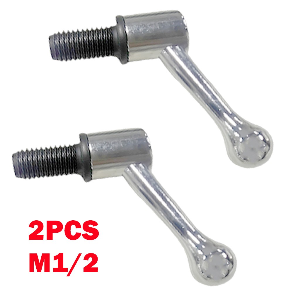 2x Milling Machine Table Lock Vertuical Mill M1/2 Bolt Handle For Bridgeport US