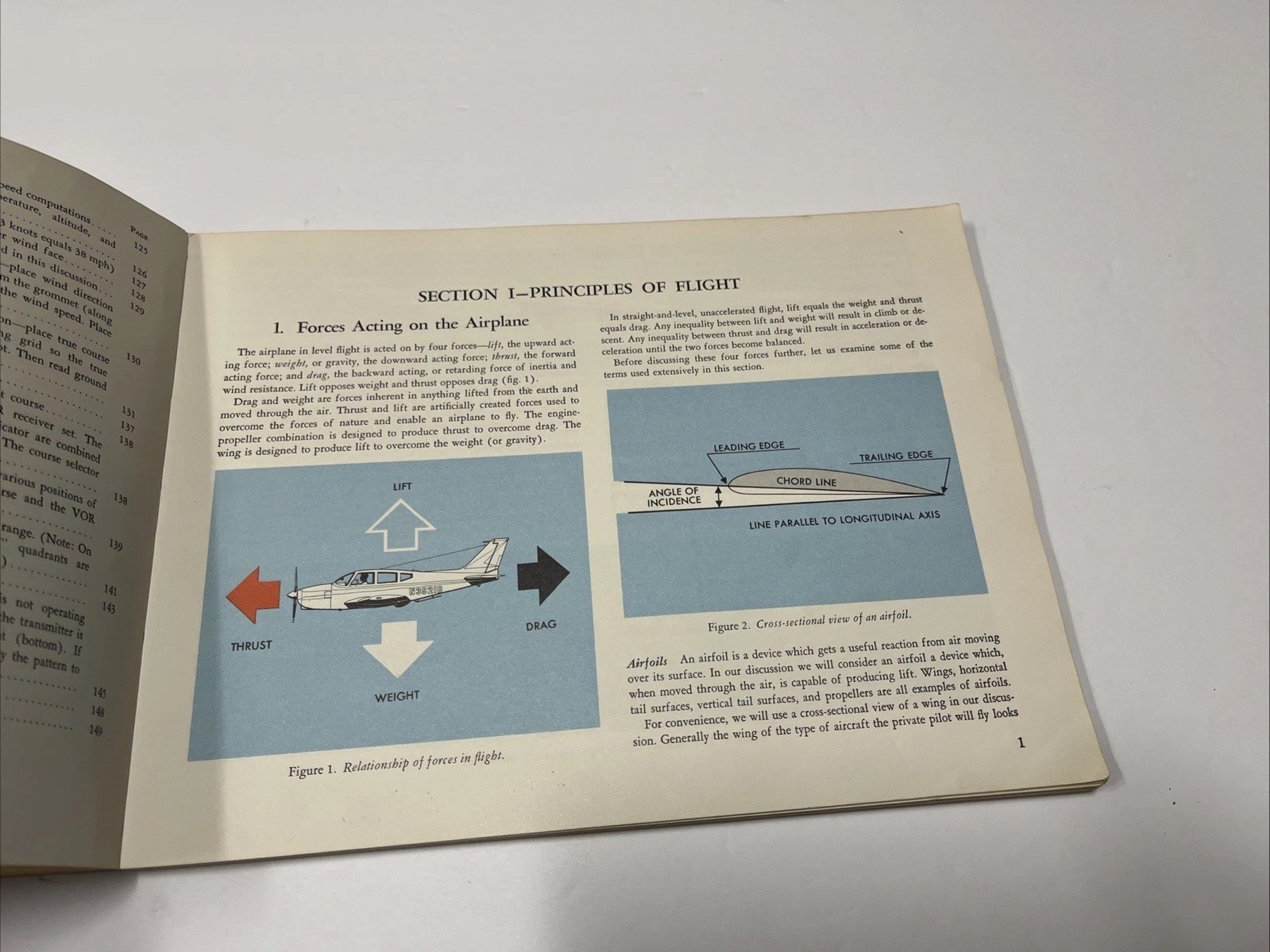 Vintage 1963 Private Pilots Handbook of Aeronautical Knowledge Book