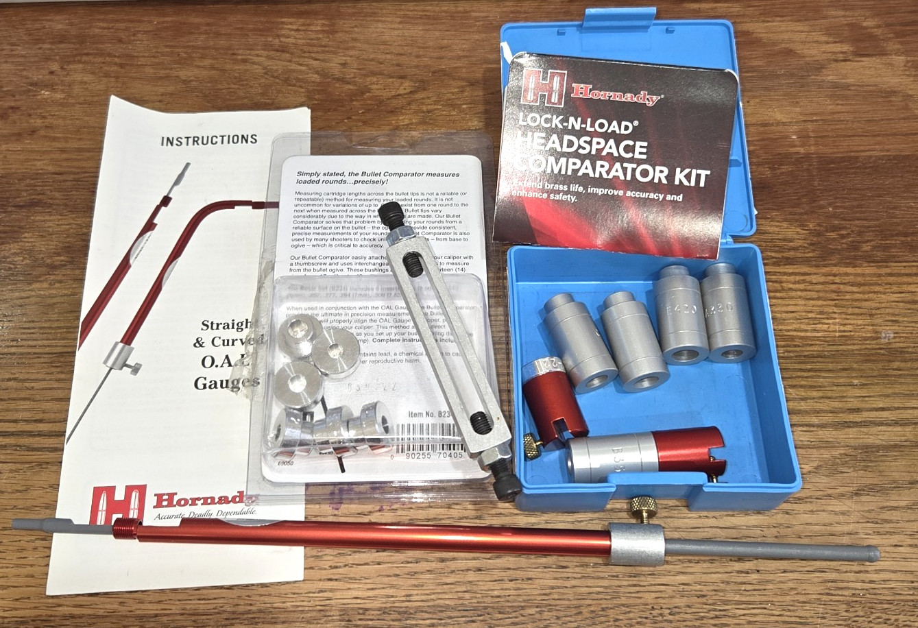 Hornady Reloading Tools - Lock-N-Load Headspace Comparator B234 HK66 OAL Gauge