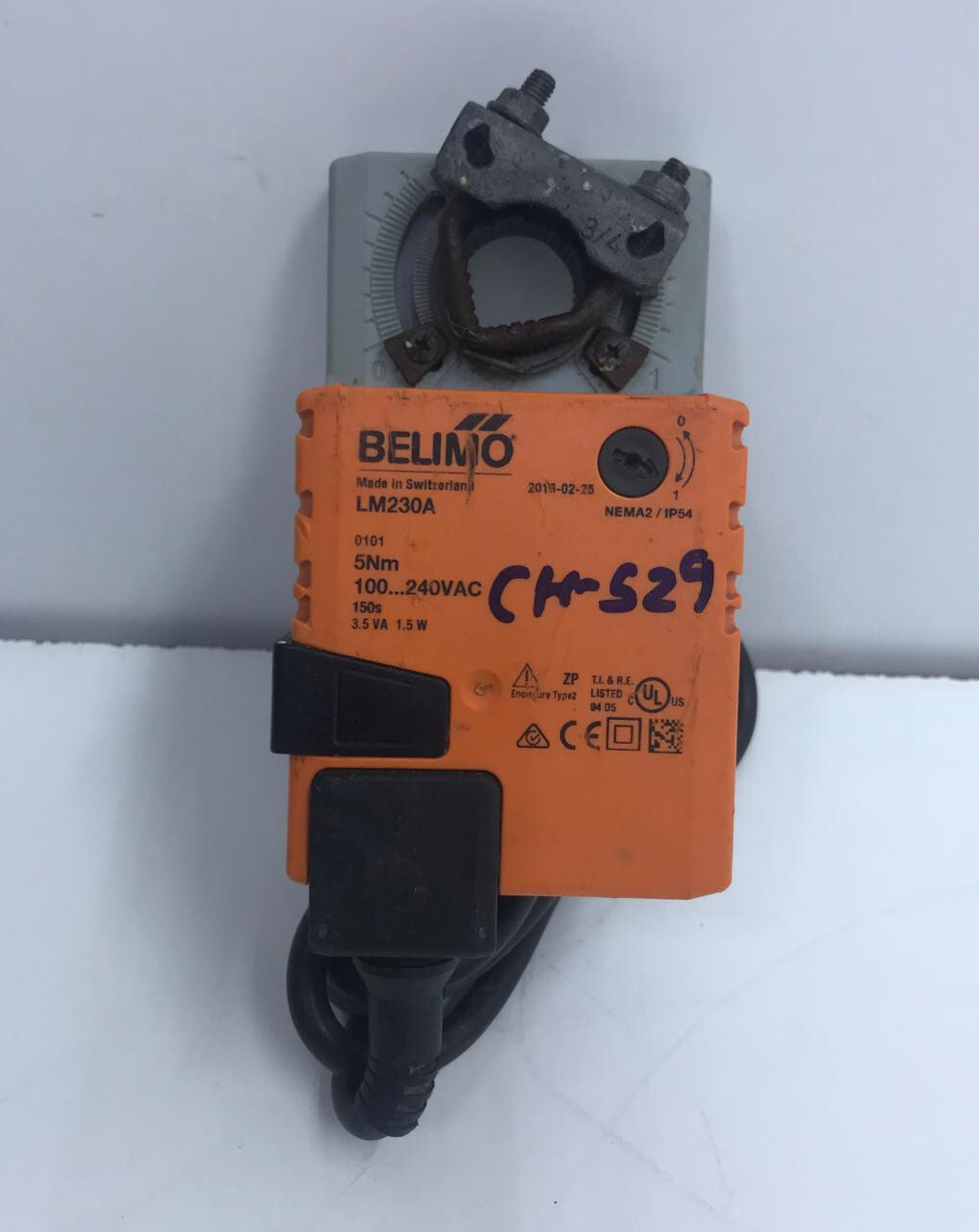 BELIMO LM230A Rotary actuator, 5 Nm, CH#529