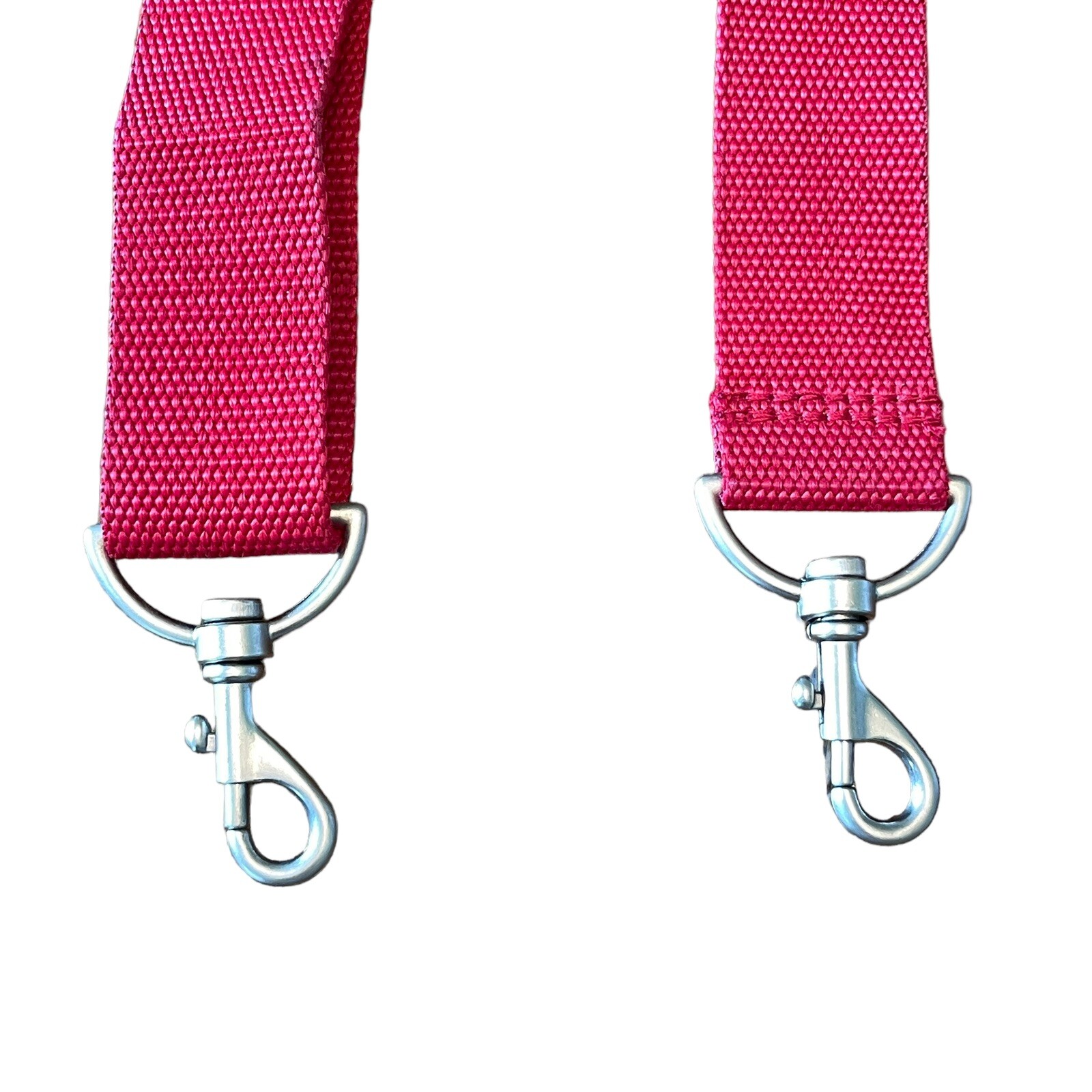 Unbranded adjustable Red shoulder strap replacement heavy metal hardware