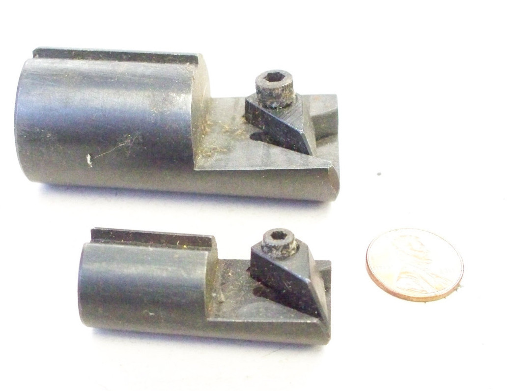 2 sizes carbide insert holders boring head machine shop triangle cartridges new