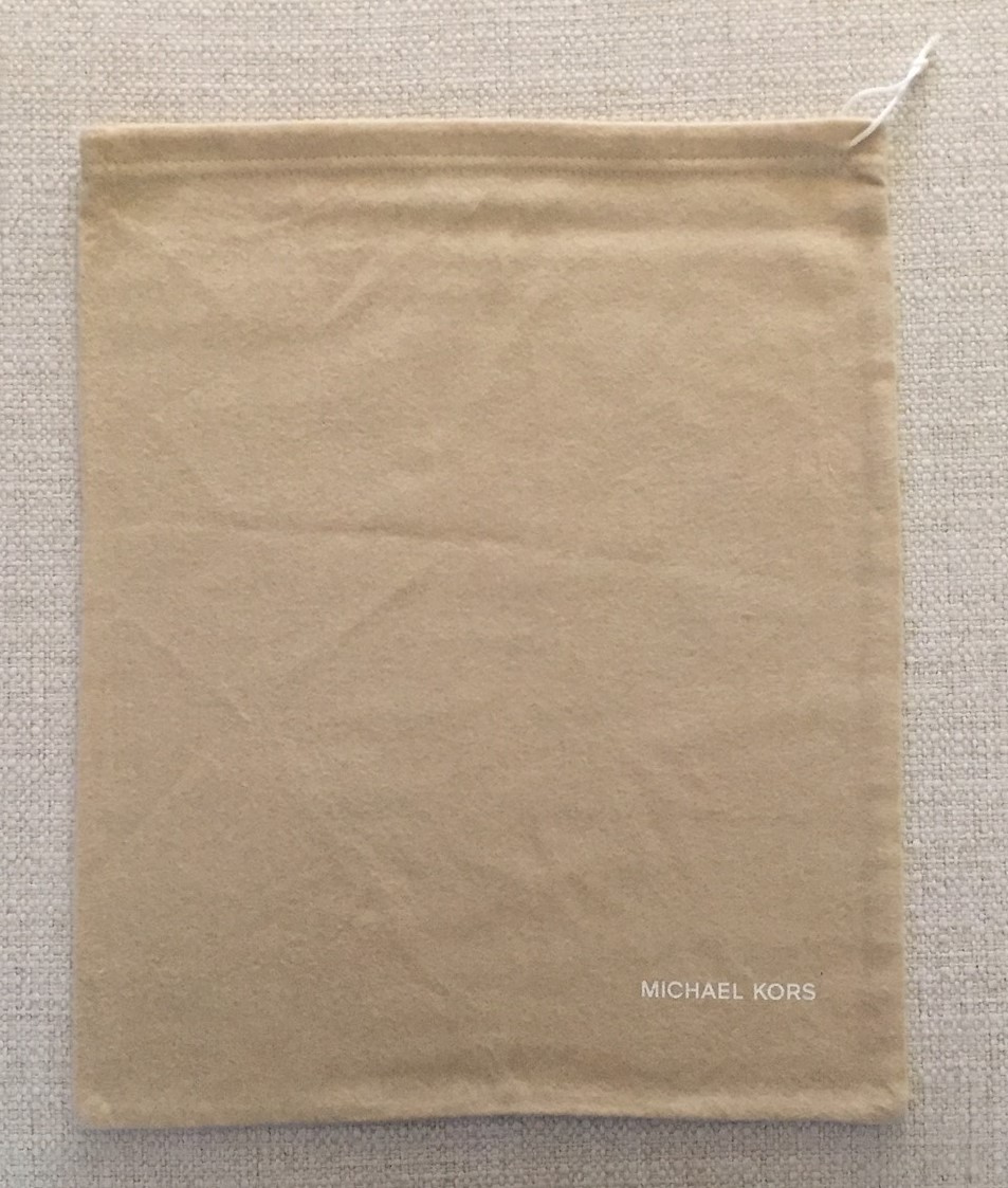 MICHAEL KORS Medium Drawstring Logo Dust Bag 13 1/2" x 16 1/2"