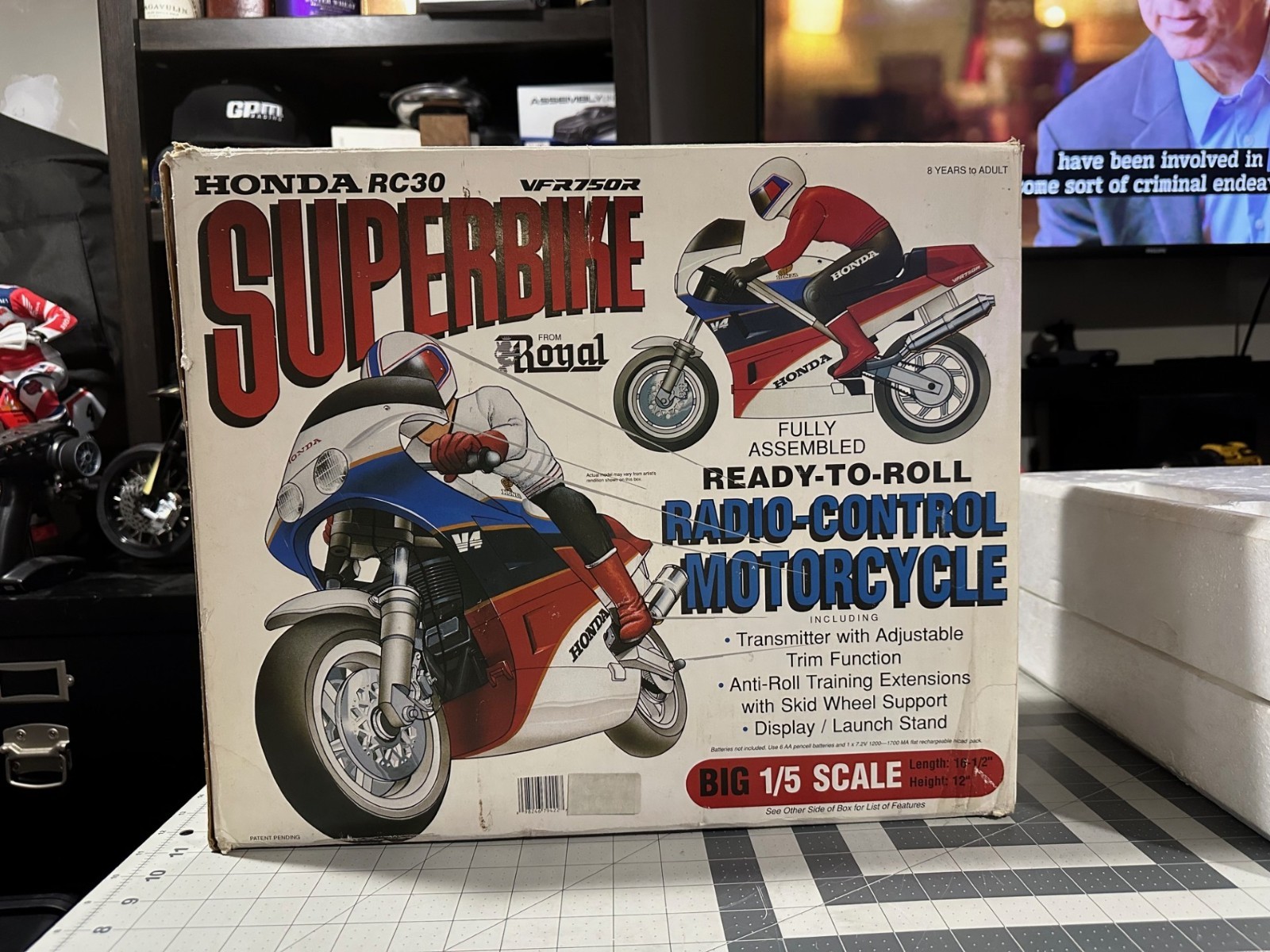 Royal Honda vfr750r rc30 motorcycle model