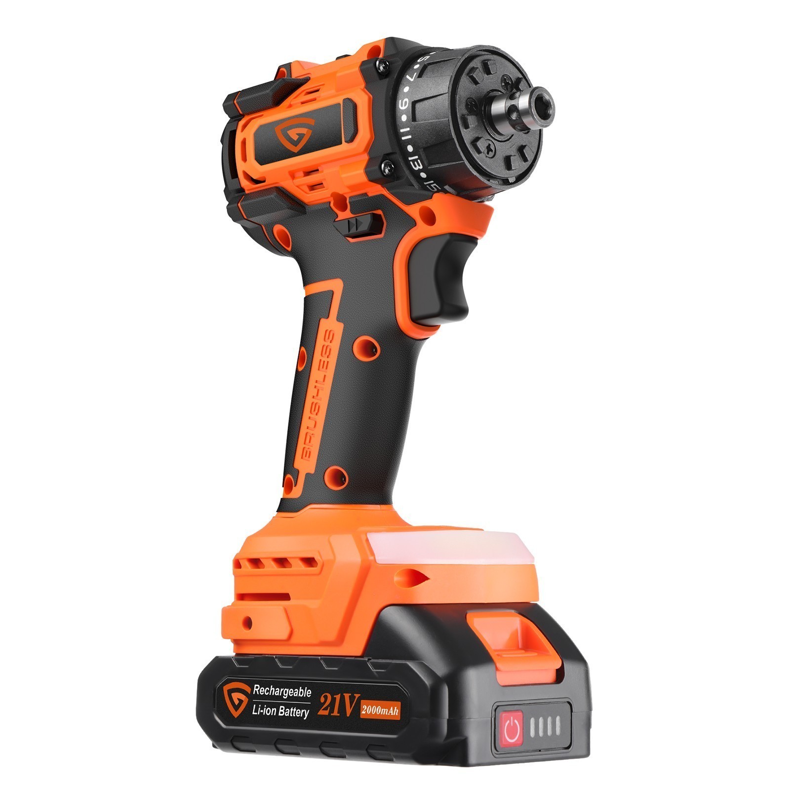 Electric Impact Wrench Dual-speed Variable 6.35 mm Angle Attachment High Power