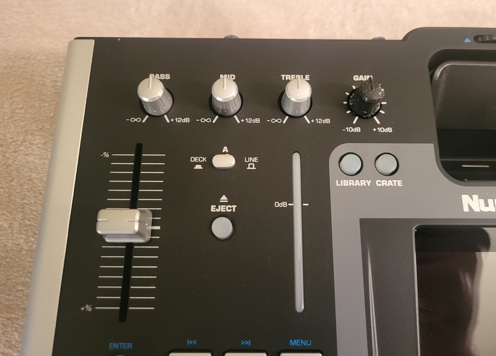 Numark iDJ2 DJ Mixing Console Compatible with iPod Mobile DJ System