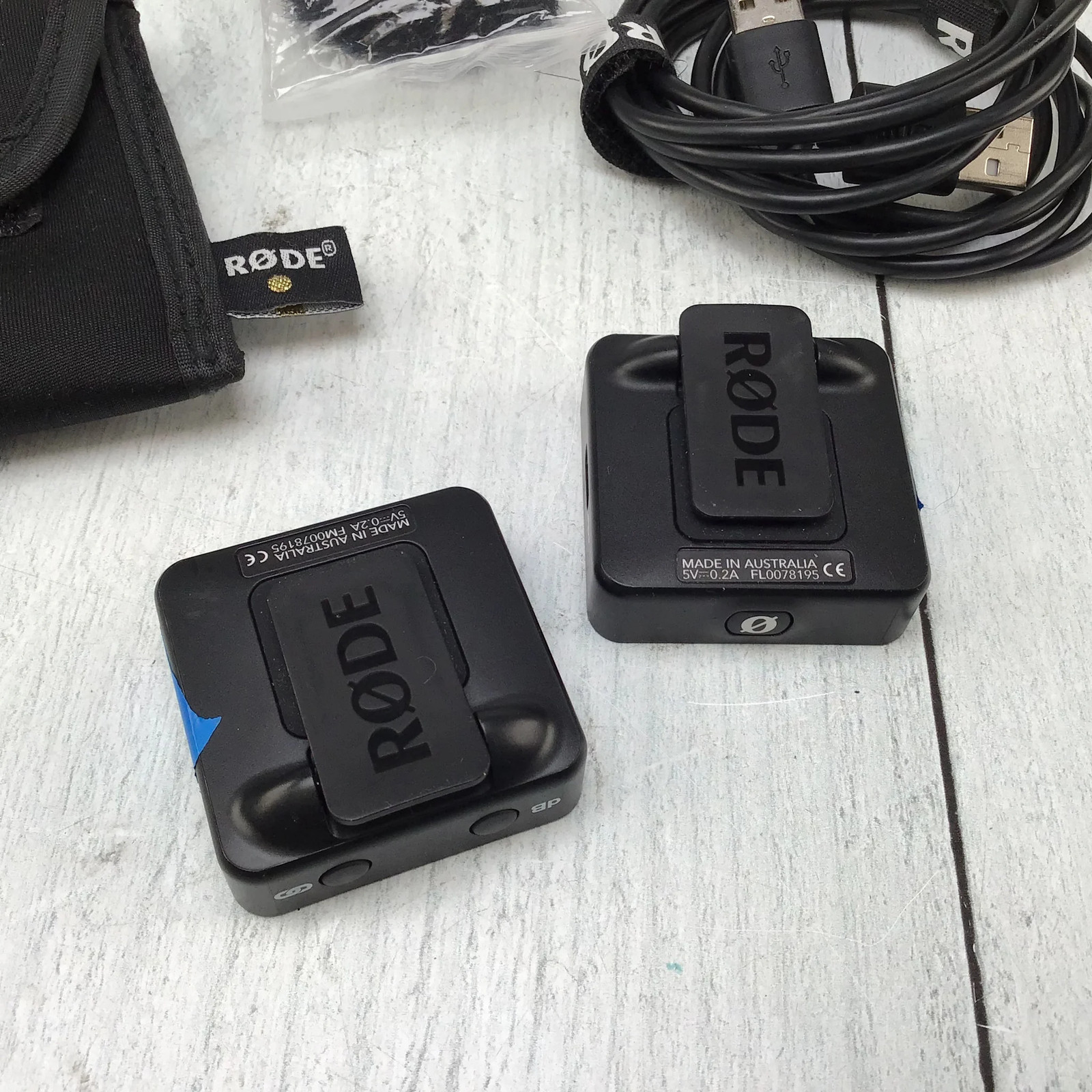 Rode Wireless GO Mic Set Used Good