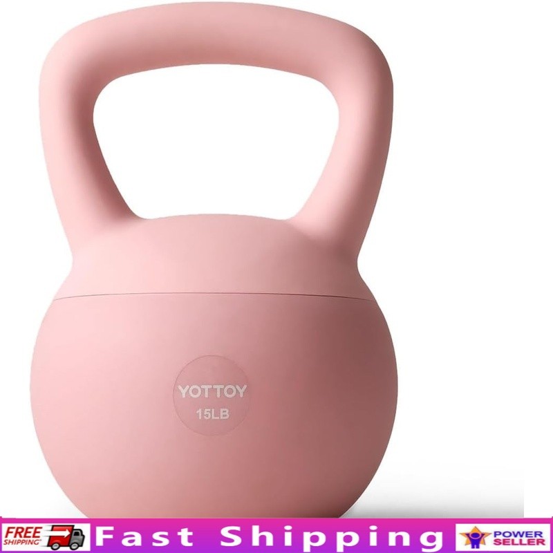 Soft Kettlebell Shock Absorbing Non-Slip Handle Versatile Training Tool Home Gym