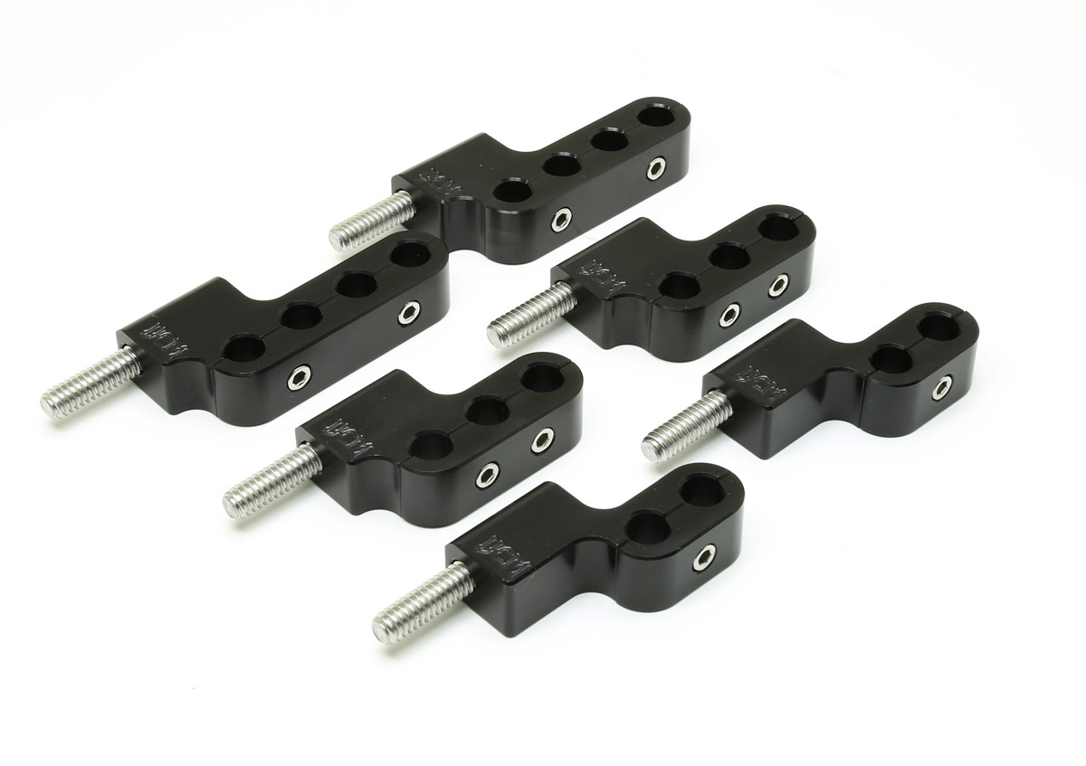 8pc. Billet Ignition Wire Loom Set Black. Best looking/ function MADE U.S.A.