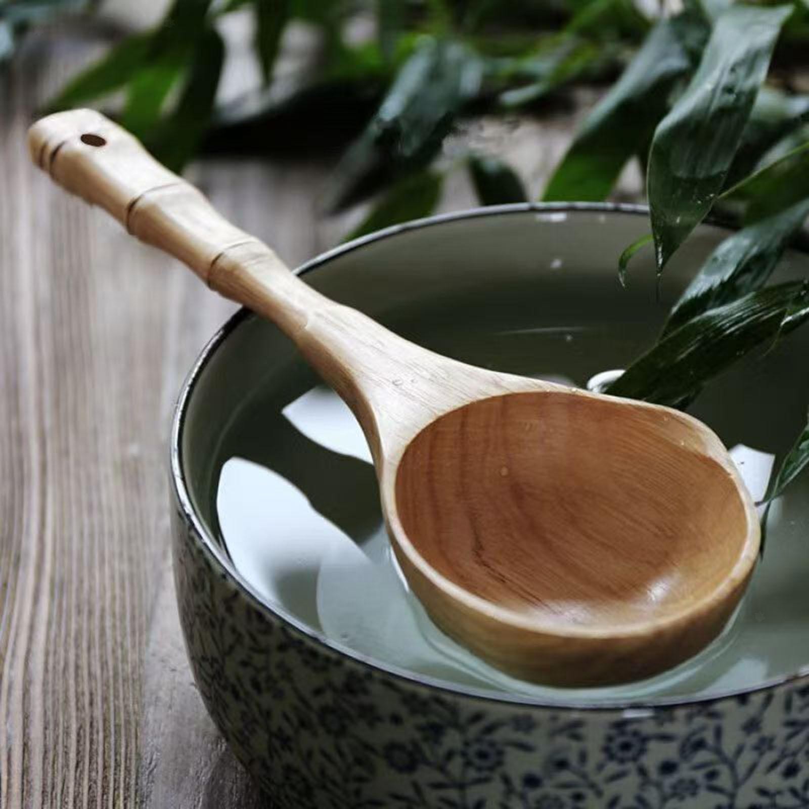 Sauna Ladle Spoon Ladle Practical with Hanging Hole Smooth Comfortable Grip
