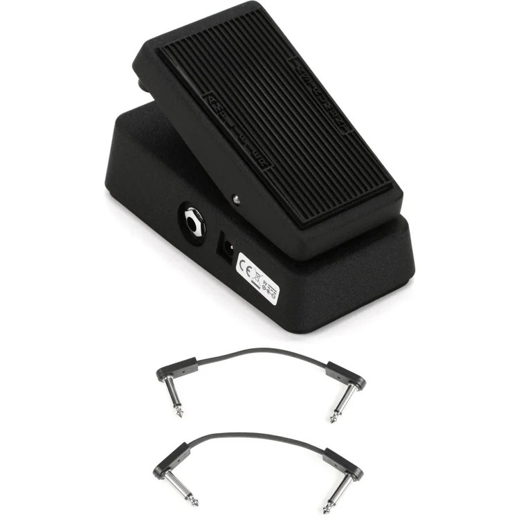 Dunlop CBM95 Cry Baby Mini Wah Pedal with EBS Patch Cables