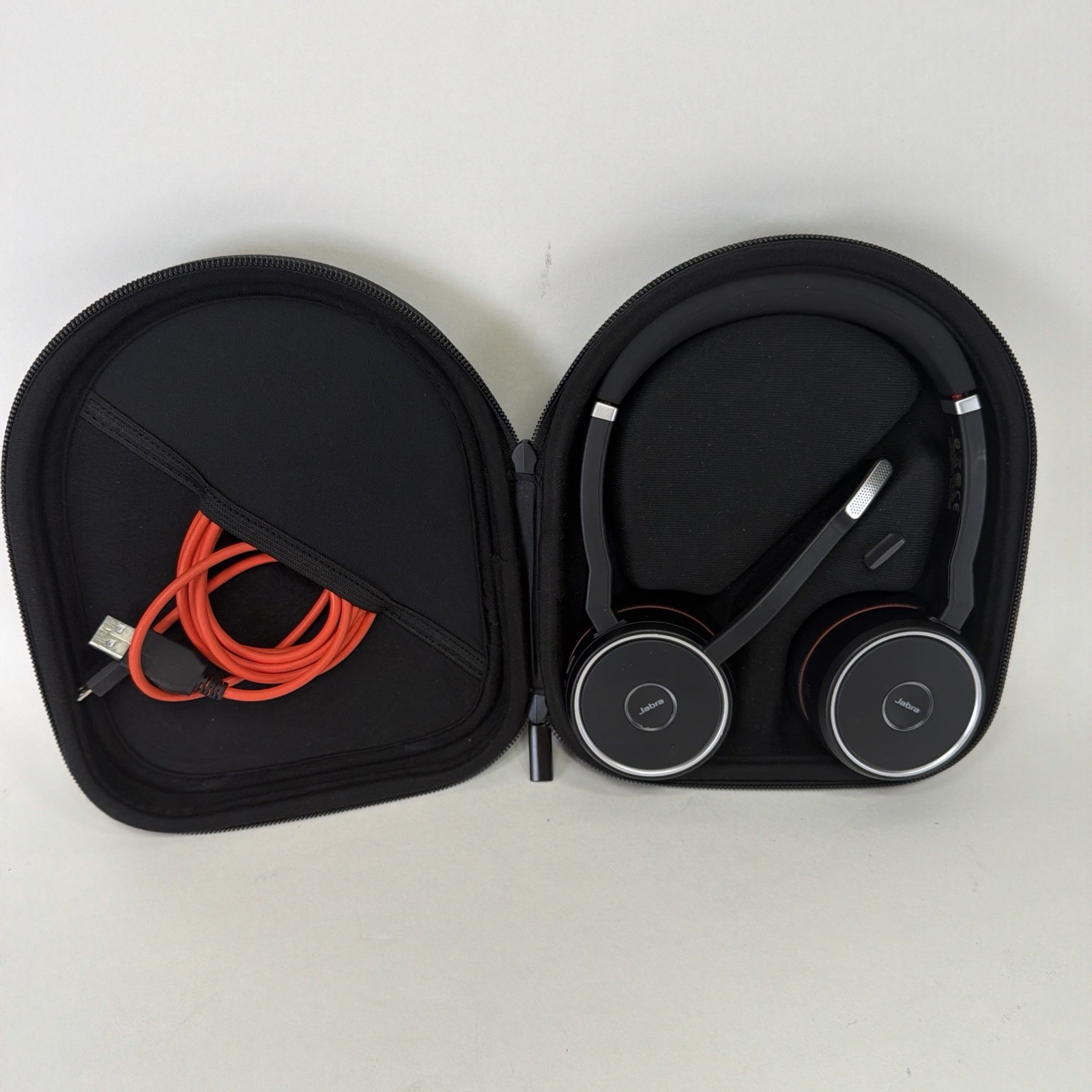 Jabra Evolve 75 Stereo Wireless Bluetooth Headset Headphones Black HSC040W