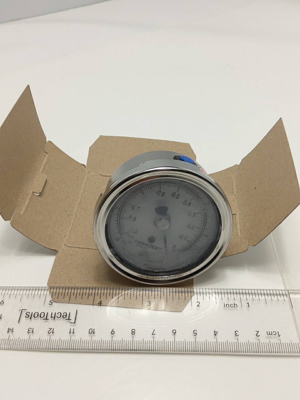 ASHCROFT INS-25-1000-SW-131 VACUUM GAUGE