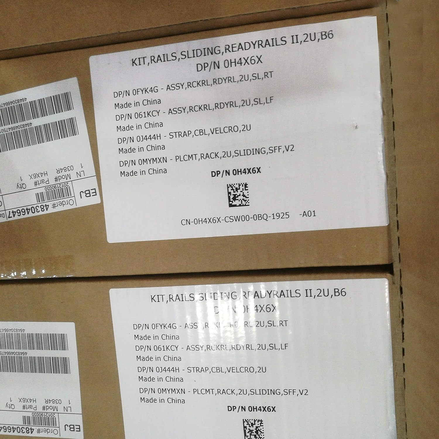 Bestparts New 2U Sliding Ready Rail Kit Compatible with Dell Poweredge R520 R530