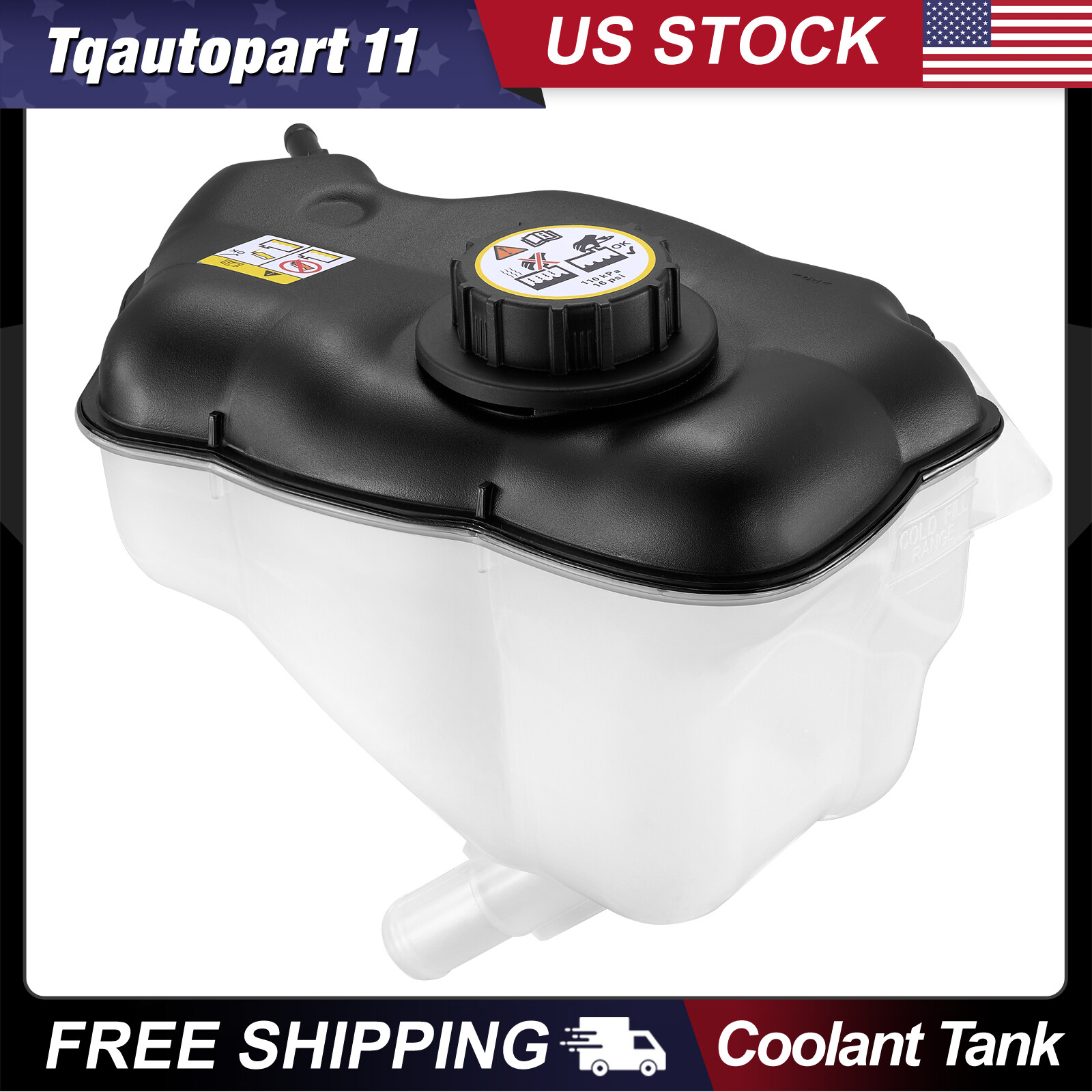 Coolant Reservoir Radiator Expansion Tank for 2005-2010 Ford Mustang 603-051