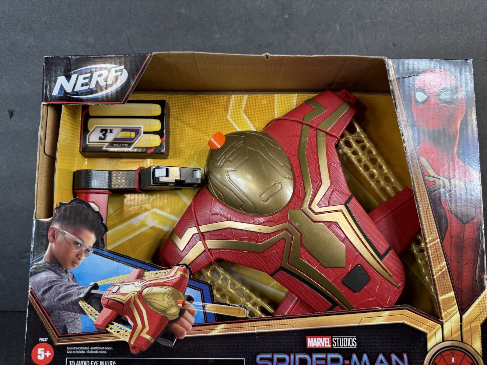 Spider-Man Web Bolt Nerf Gun Toy