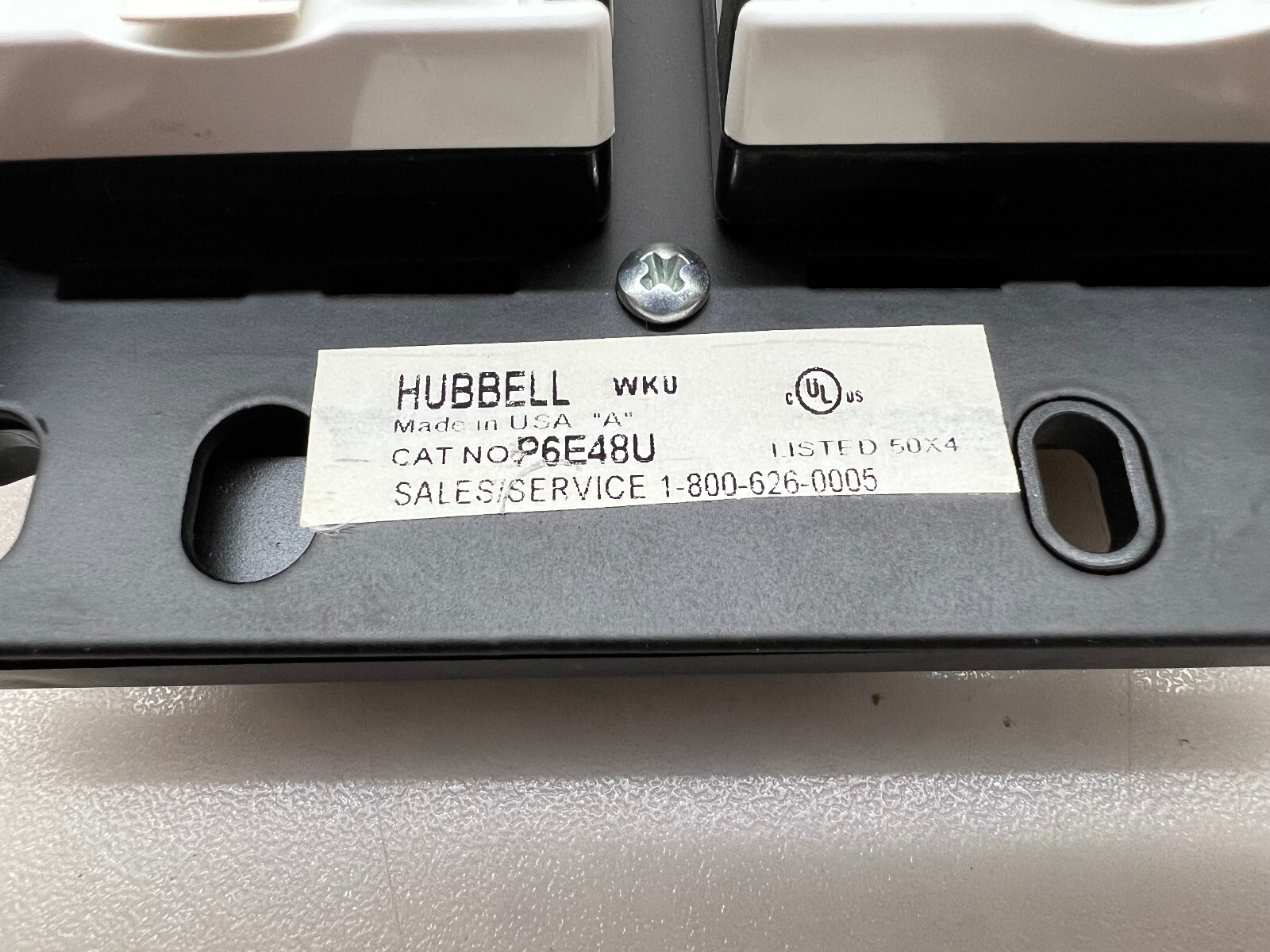 Hubbell P6E48U Patch Panel Free Shipping