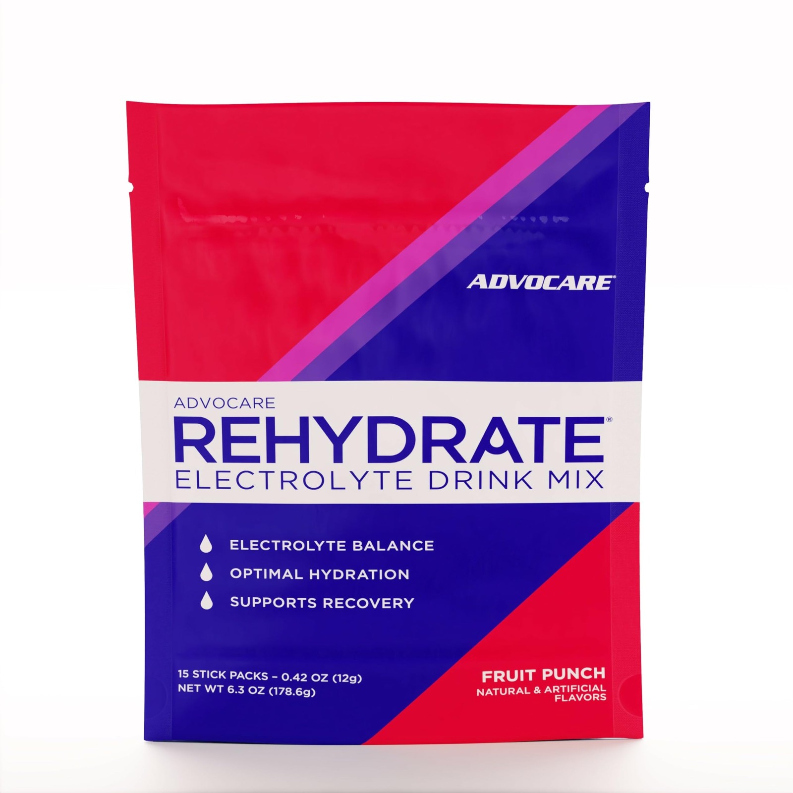 AdvoCare Rehydrate - Electrolyte Drink Mix - Includes 6.3 Ounce (Pack of 1)