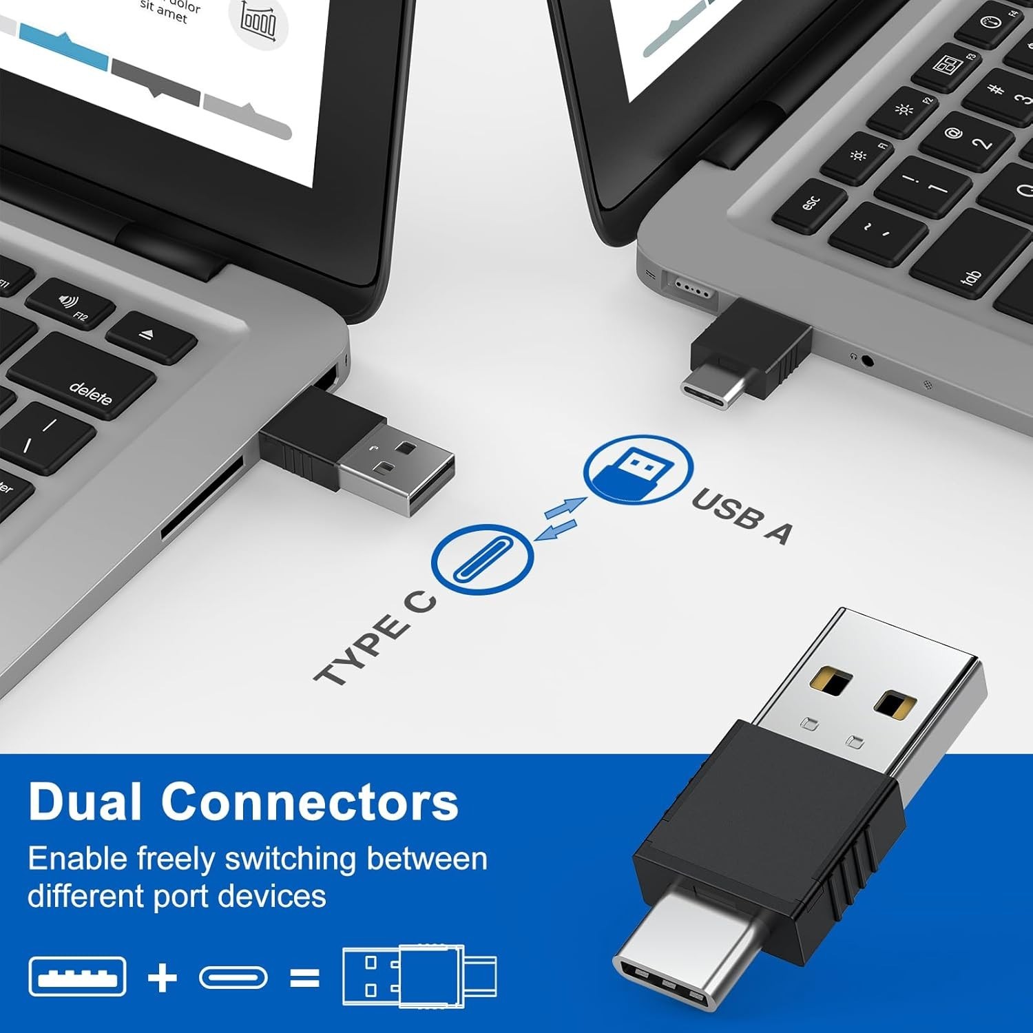 Versatile Wireless Presenter Remote for PowerPoint - USB A/C | 164 ft Range