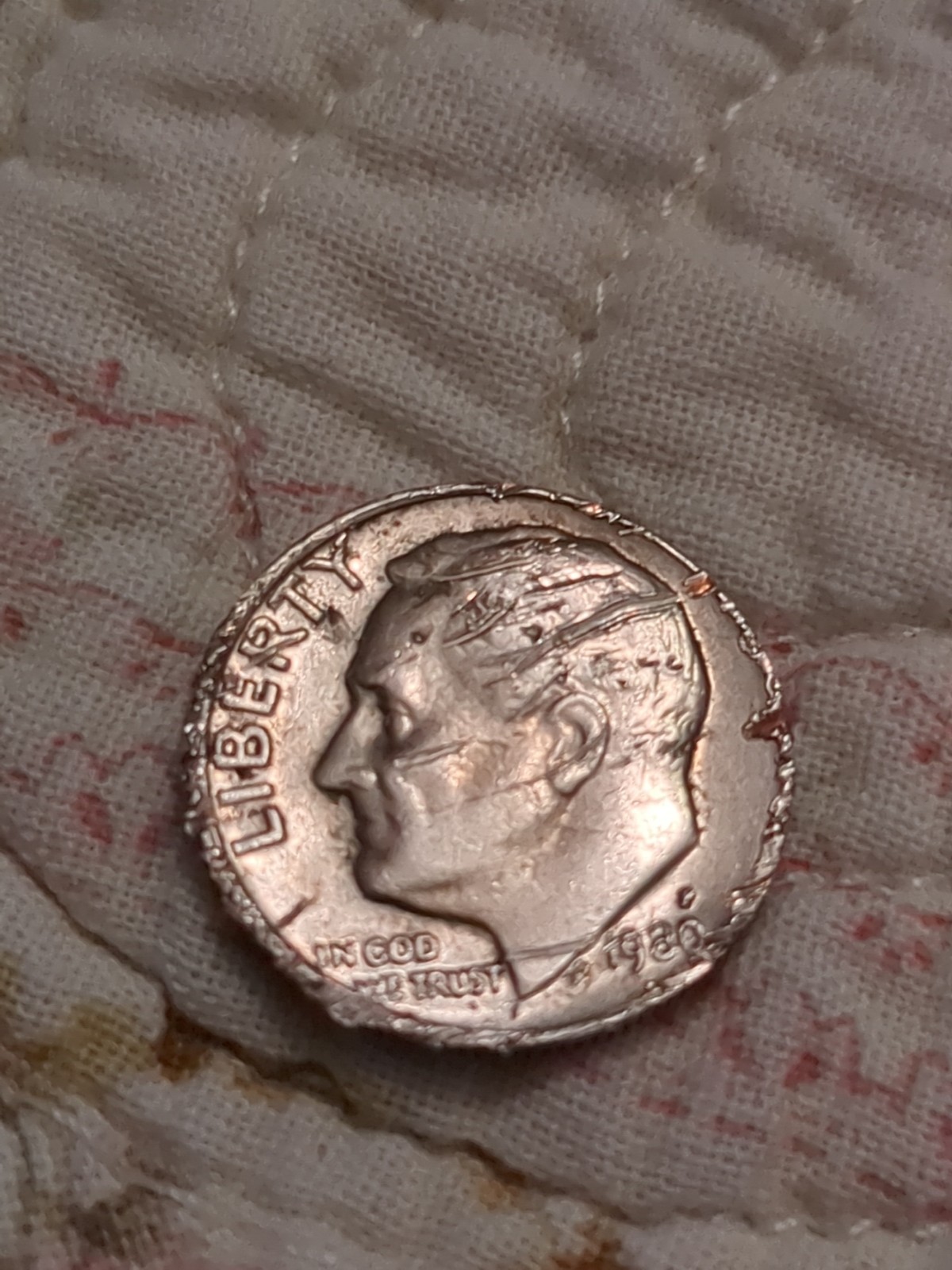 1980 P US Roosevelt Dime A9