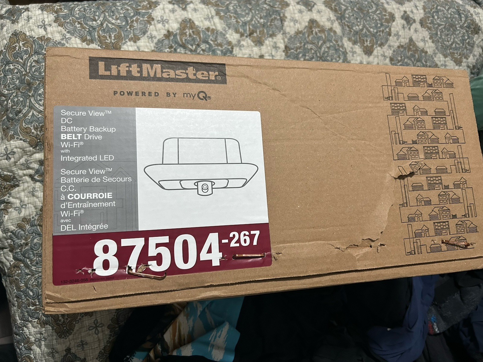 LiftMaster 87504 Garage Door Opener w/ Camera WiFi Belt Drive NEW Head Only