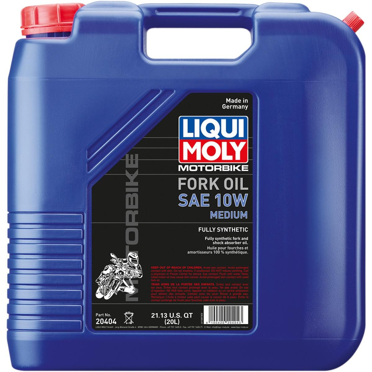 Liqui Moly Fork Oil - 10W Medium - 20L - 20404