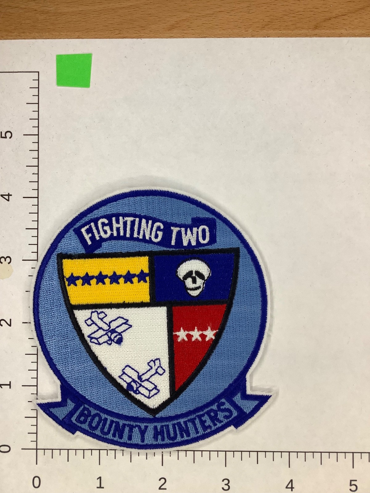 US NAVY BOUNTY HUNTERS FIGHTING TWO SQUADRON PATCH
