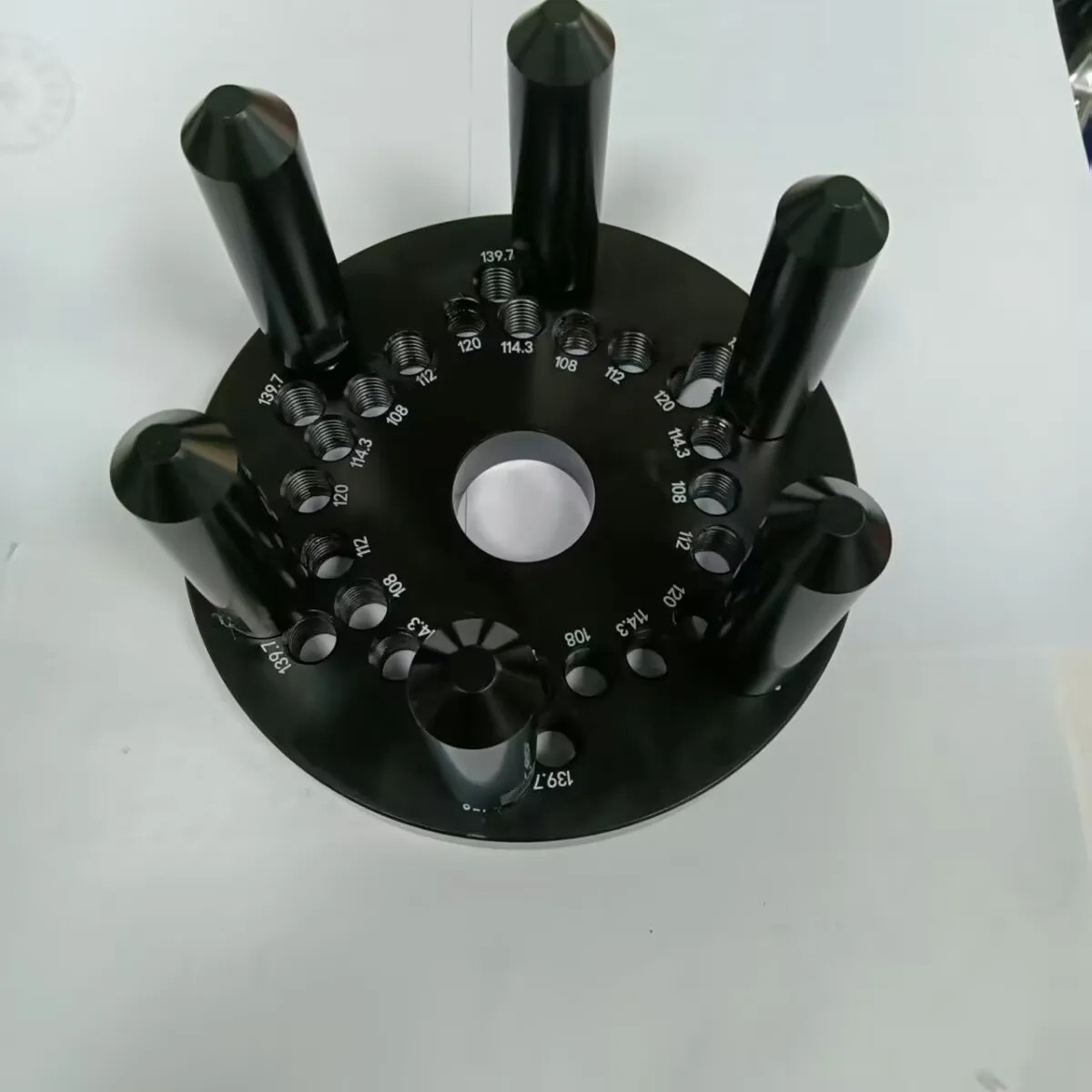 Dynamic Balancing Fixture Fixture Fit For 4/5/6 Hole Spacing Wheel Hubs