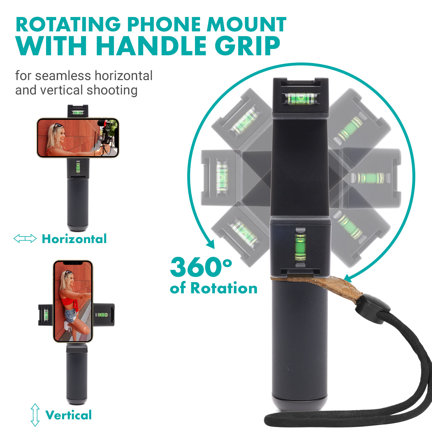 iVlogger-PRO Vlogging Kit with Full Tripod for iPhone/Android