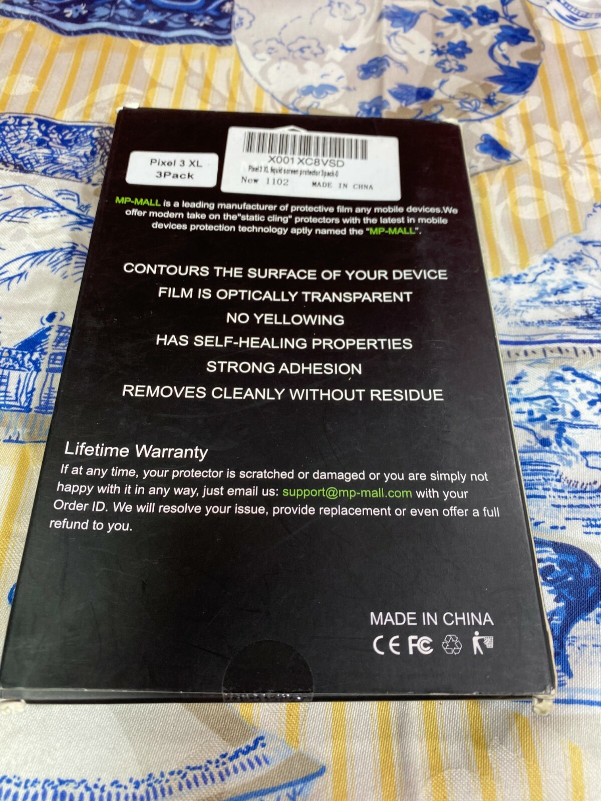 MP-MALL Screen Protector for Pixel 3 XL 3-PACK - NEW - RARE!!!