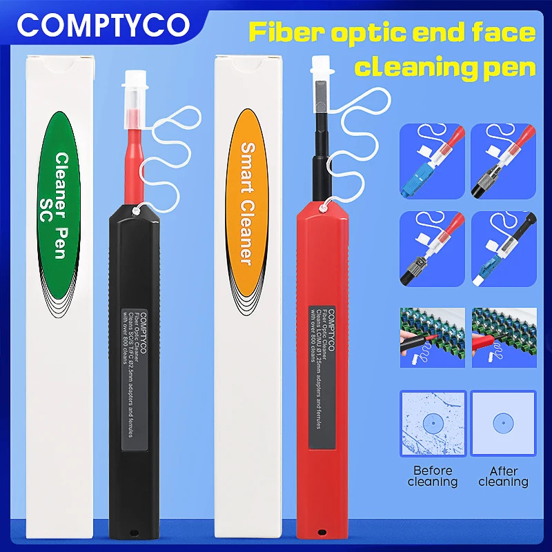 FTTH Optical Fiber cleaning pen tool 2.5mm LC MU 1.25mm SC FC ST LC Connector Op