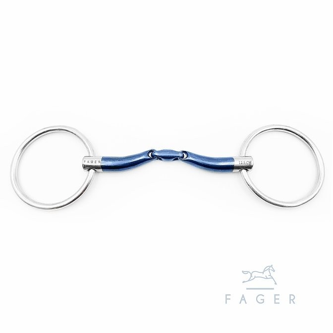 Fager Marcus Sweet Iron Loose Ring Bit - 125mm/5"