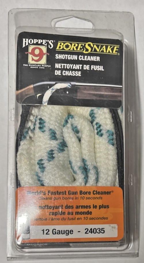 Hoppe's 9 - BoreSnake Gun Bore Cleaner for 12 Gauge Shotgun - 24035 NEW