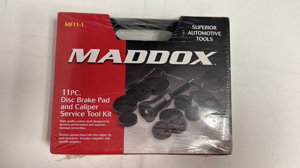 Maddox Superior Automotive 11pc Disc Brake Pad & Caliper Service Tool Kit MF11-1