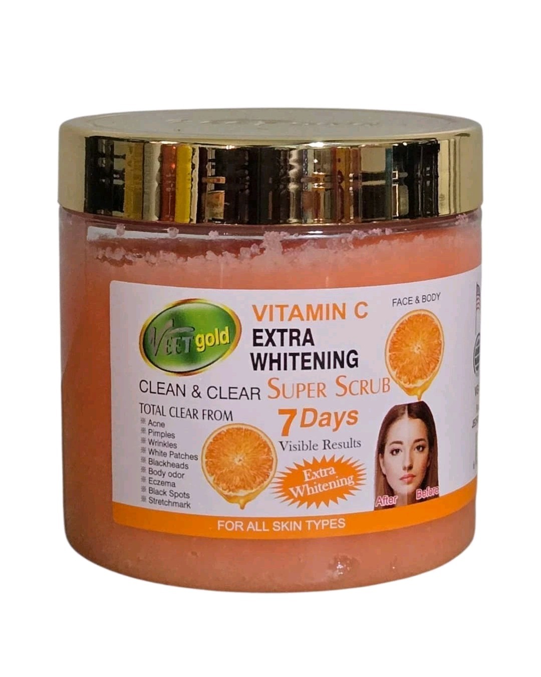 💯 Original Veet Gold Vitamin C Super Scrub