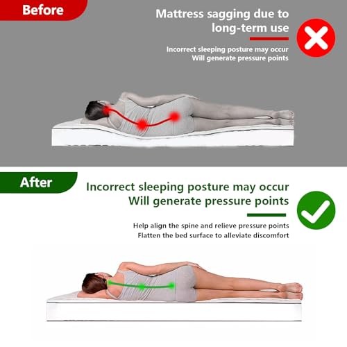 40D 60'' High Density Sagging Mattress Support Under Mattress Support Pad to