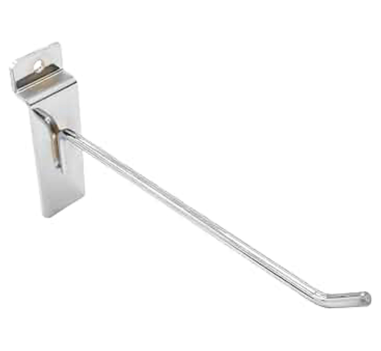 VICTORY DISPLAY & STORE FIXTURE MFG Chrome Plated Steel Slatwall Hook 10pk📦