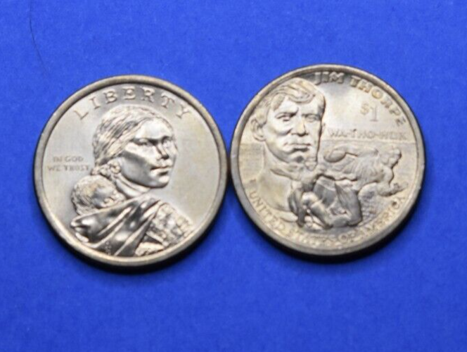 2018 D Sacagawea Native American Golden Dollar