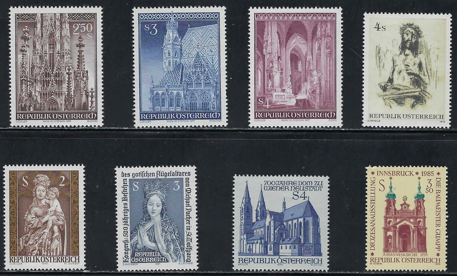 Very Nice MNH Stamps from Austria....................23P.......C-721