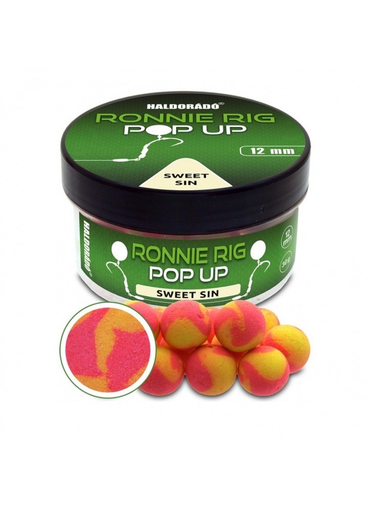 Haldorado Ronnie Rig Pop Up 12mm Sweet Sin Carp Fishing Boilies